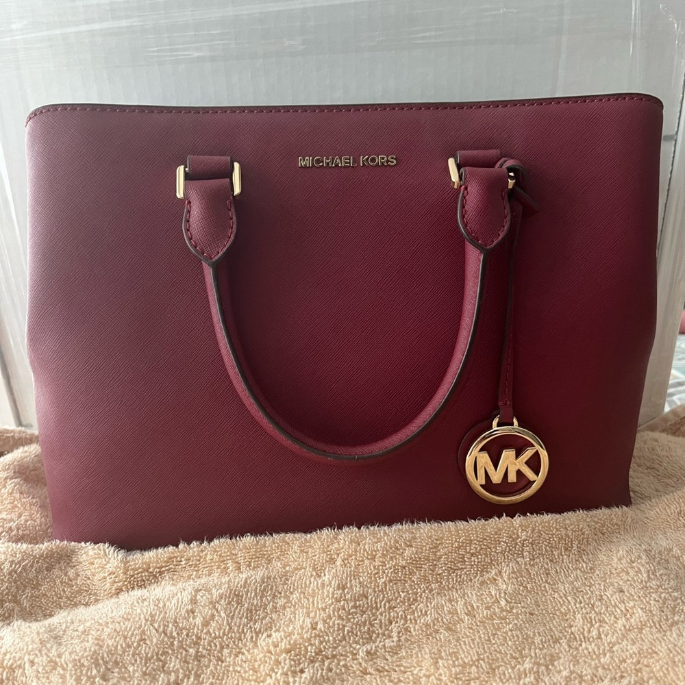 Plum Michael Kors Satchel